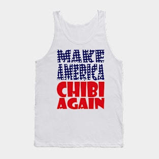 POLITICO-BOT: Make America Chibi Again Tank Top